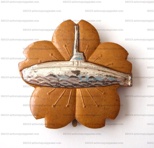 WW2 Japanese Original Submarine Badge